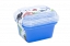 Set of containers for freezing "Zip mini" 3 pcs., jeans